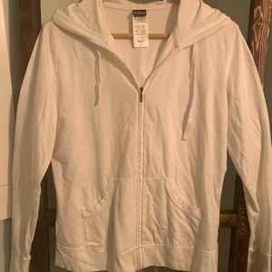 Women’s lightweight cotton zip hoodie